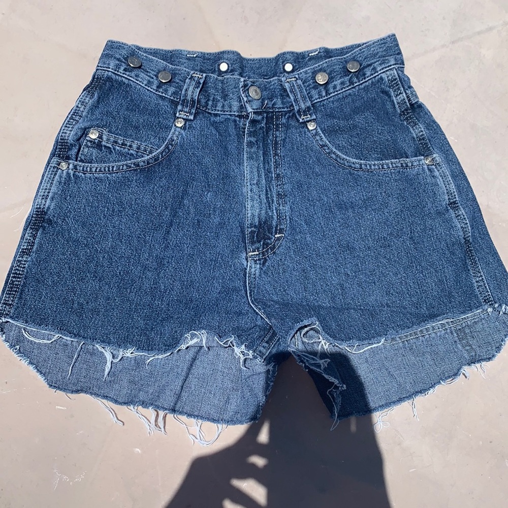Vintage Lee utility style high waisted shorts